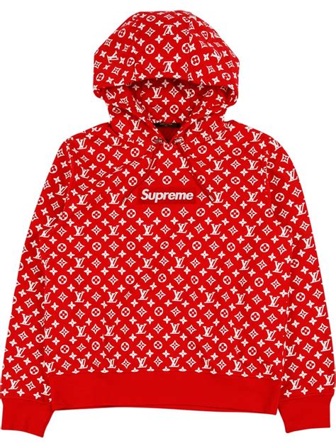 louis vuitton supreme felpa|louis vuitton tops.